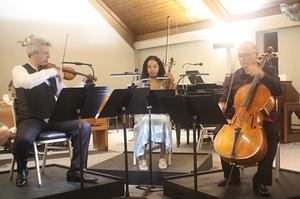 Gary Levinson, violin; Nokuthula Ngwenyama, viola; Suren Bagratuni, cello