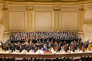 Premiere of Mass of the Divine Shepherd, by composer Julian Darius Revie, at Carnegie Hall