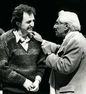 Bramwell Tovey with Leonard Bernstein - London Symphony Orchestra 1986
