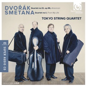 The Tokyo String Quartet's last recording, Dvorák String Quartet No. 12, "American" and Smetana String Quartet No. 1, "From My Life", will be released May 14, 2013