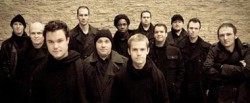 The cast of "All is Calm: The Christmas Truce of 1914" features actors and vocalists including, from left, Chris Foss, Alan Sorensen, John Catron, Tim Takach, David Roberts, Dashon Burton, Paul Rudoi, Adam Reinwald, Shazore Shah, Eric Hopkins, Aaron Humble and Gary Ruschman.
