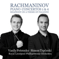 Rachmaninov Piano Concertos Nos. 1 and 4, Rhapsody on a Theme of Paganini
Simon Trpceski, piano
Vasily Petrenko, Royal Liverpool Philharmonic Orchestra