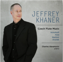 Czech Flute Music
Dvorak, Feld, Martinu, Schulhoff
Jeffrey Khaner, flute
Charles Abramovic, piano
(AV 2219)