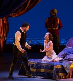 David Daniels as Julius Caesar and Natalie Dessay as Cleopatra in Handel's "Giulio Cesare" at the Metropolitan Opera