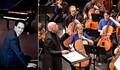 Left: Shai Wosner; Right: The Orchestra Now, led by Music Director Leon Botstein